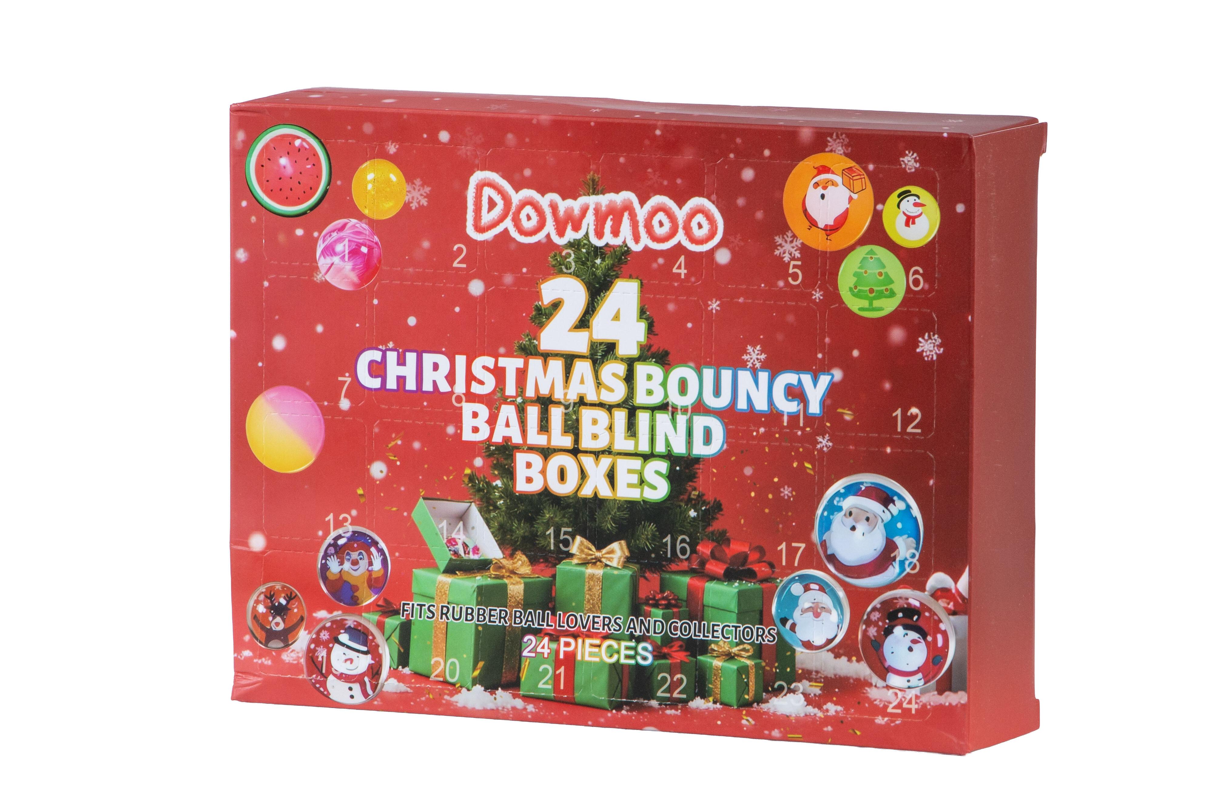Adventskalender mit Flummis