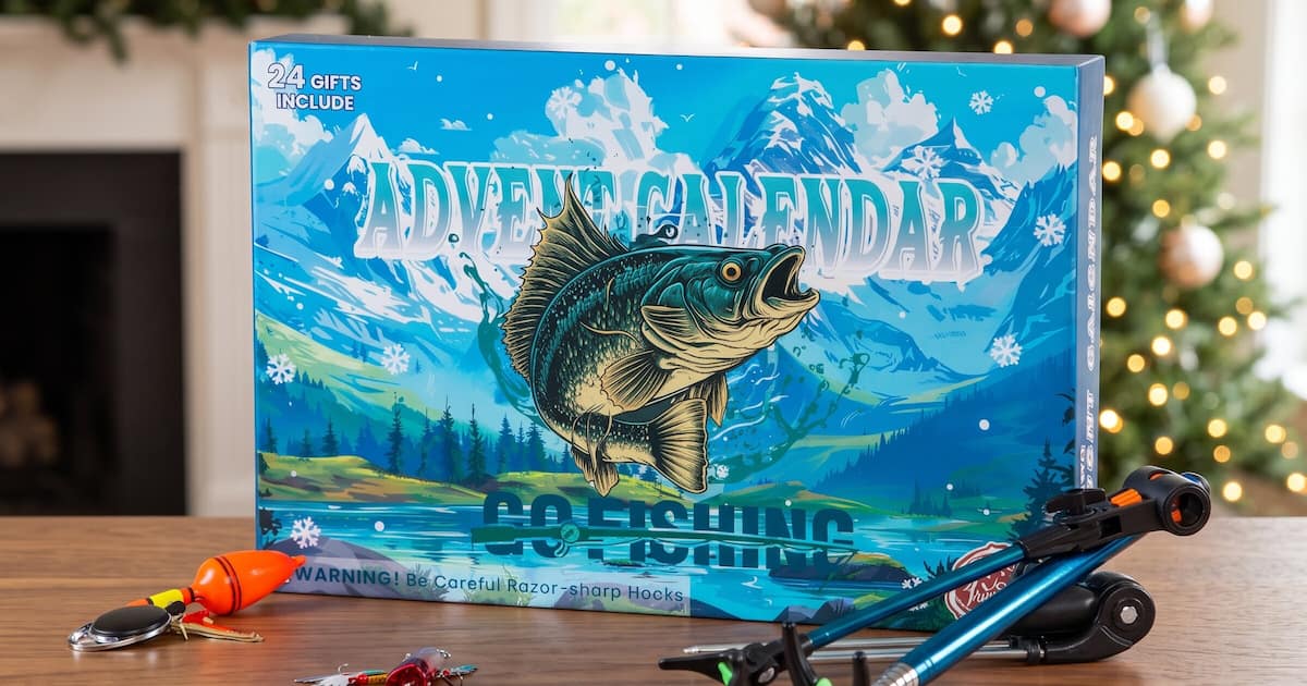 Fiskekalender Deluxe fra Coolstuff