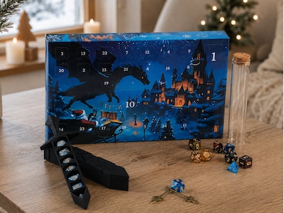 Julekalender med rollespillterninger