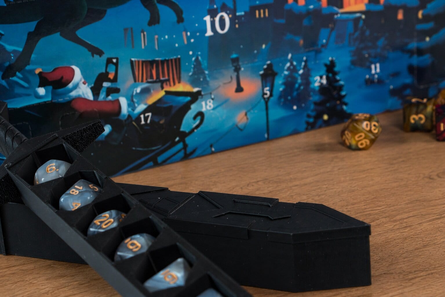 Julekalender med rollespillterninger
