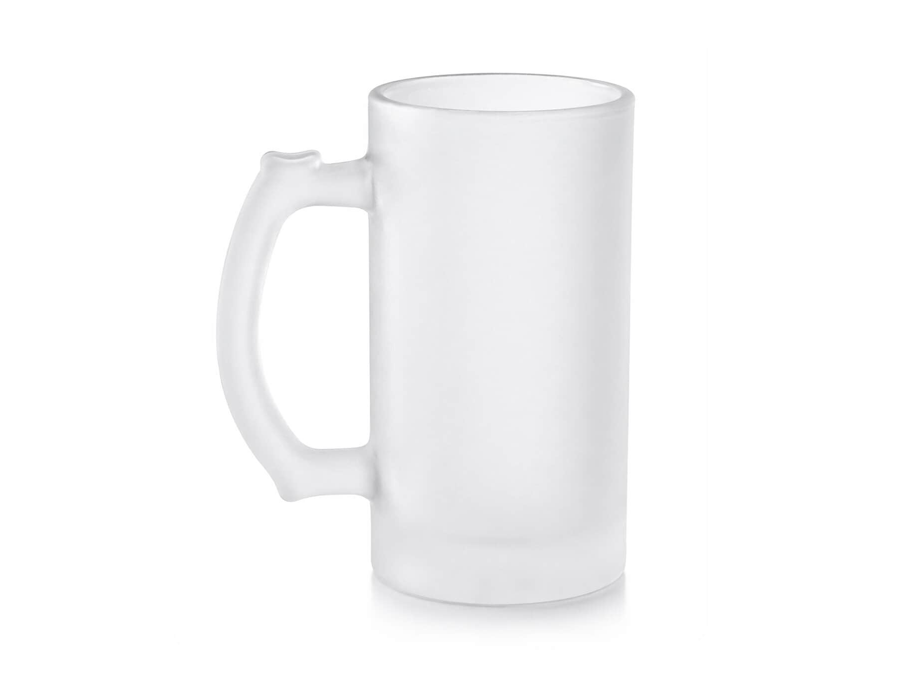 Frostet ølglas med eget foto