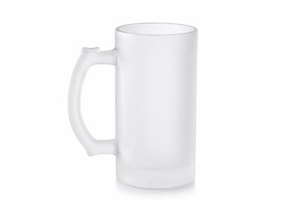 Frostet ølglas med eget foto