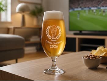 Spiegelau Ölglas med Gravyr - Fotbolls VM