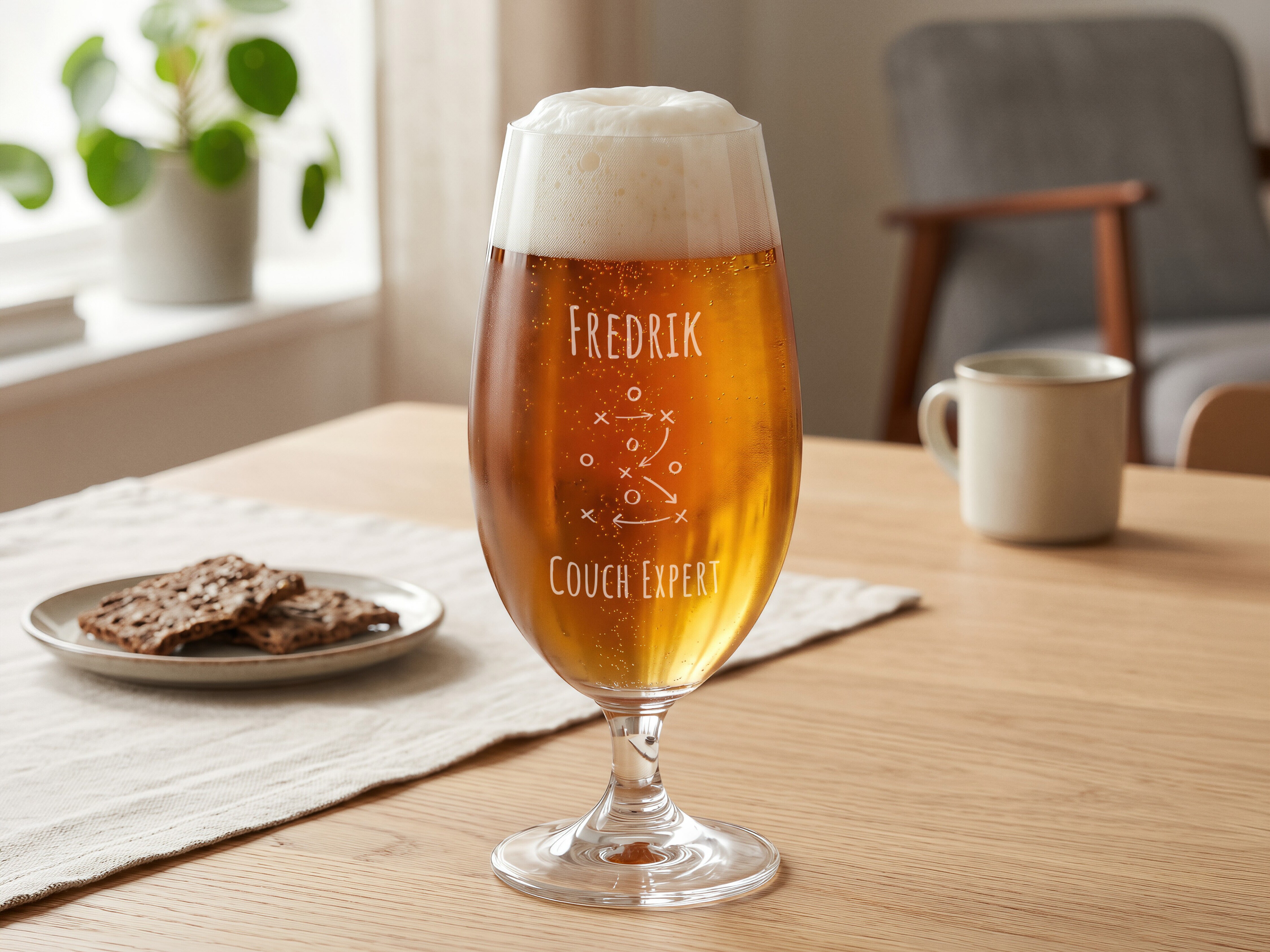 Spiegelau Ölglas med Gravyr - Fotbolls VM