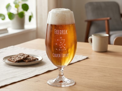 Spiegelau Ölglas med Gravyr - Fotbolls VM