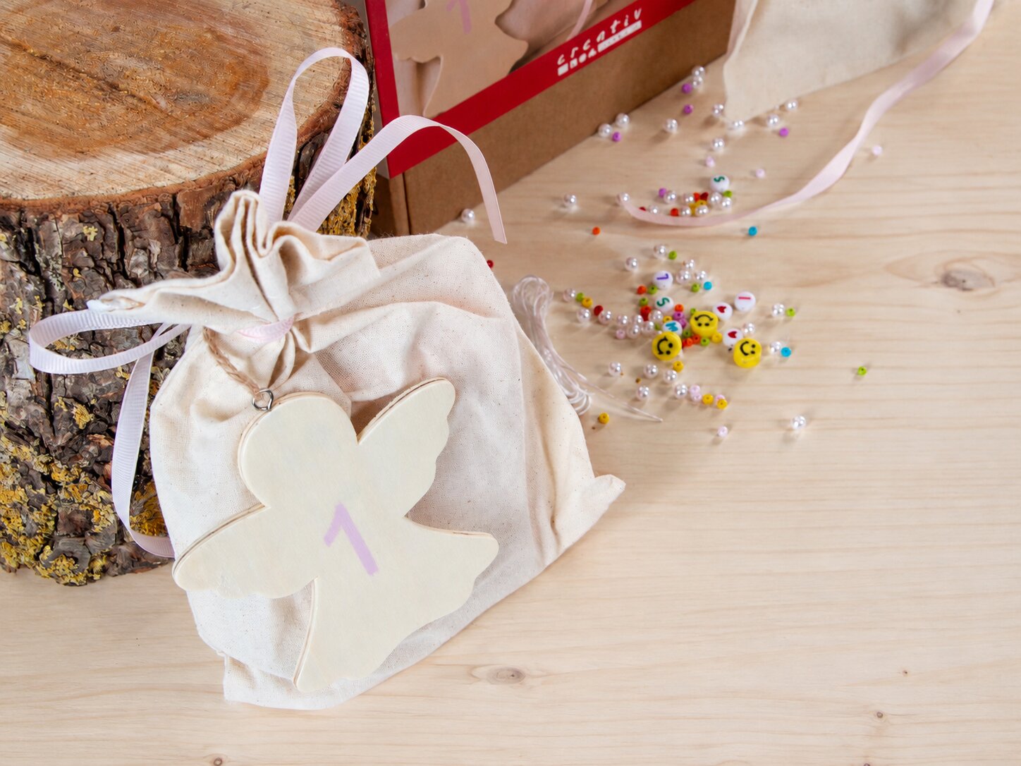 Adventskalender zum Basteln: Schmuck