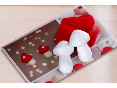 Adventskalender med pyssel: Filtning