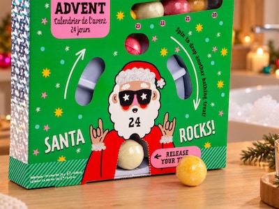 Julekalender med badebomber