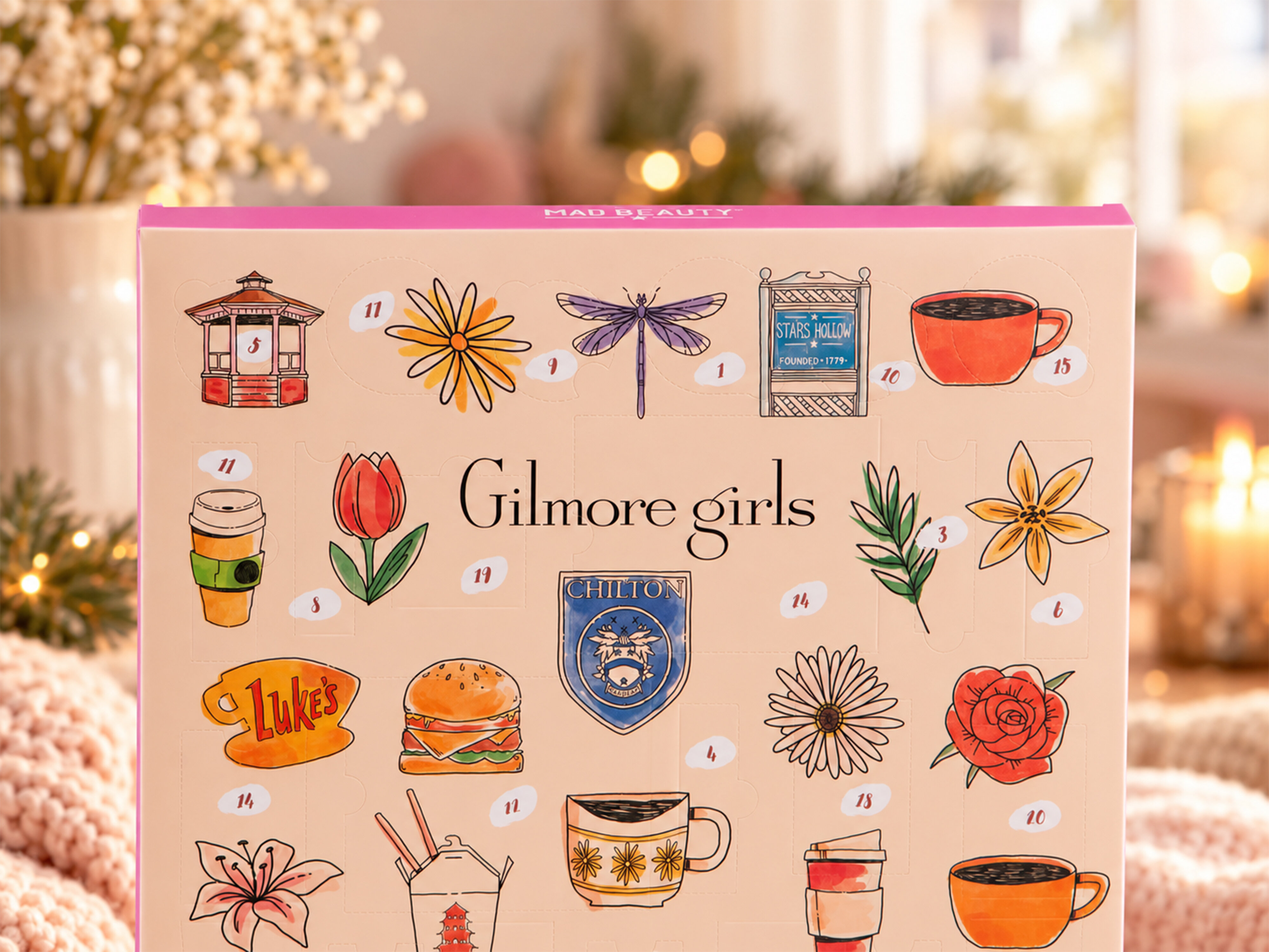Gilmore Girls adventskalender bad & kroppsvård