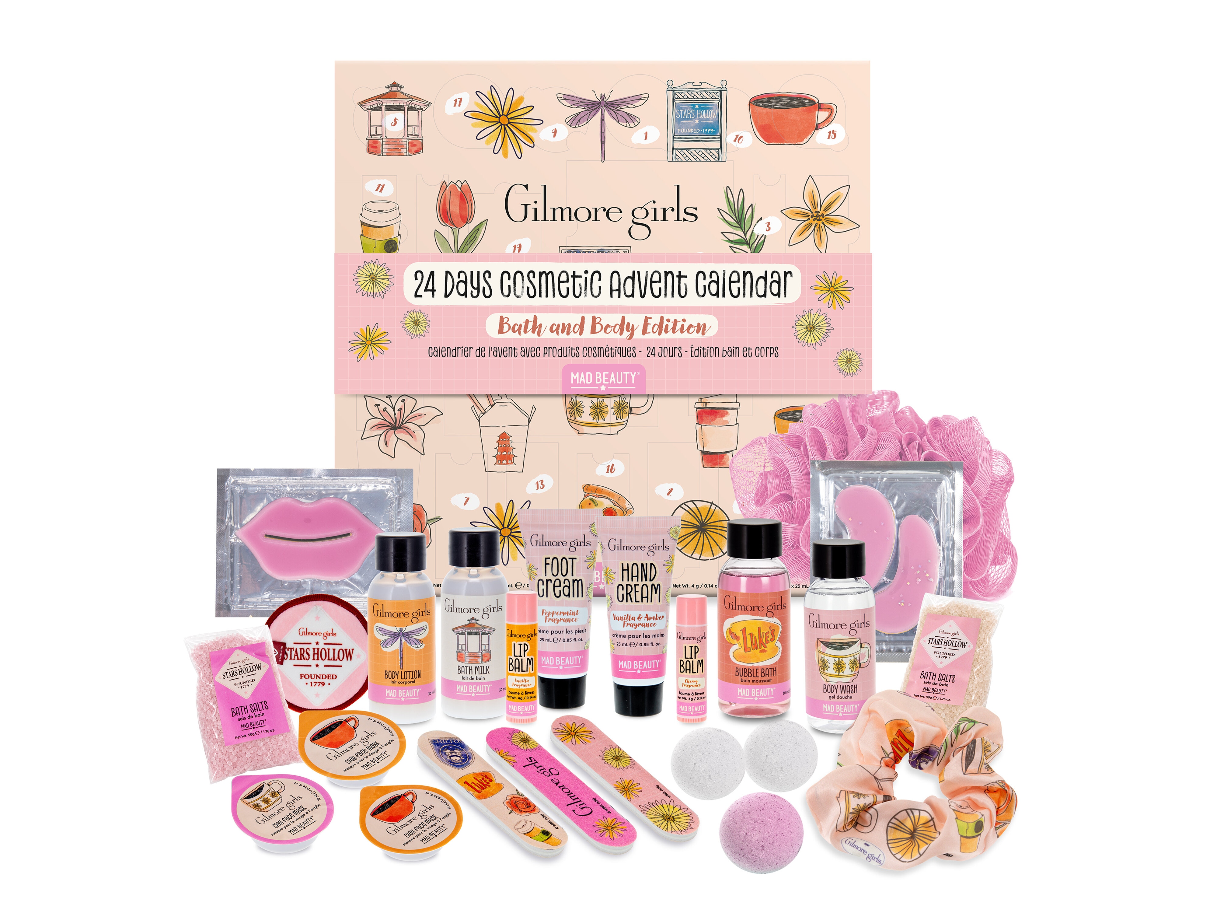 Gilmore Girls adventskalender bad & kroppsvård