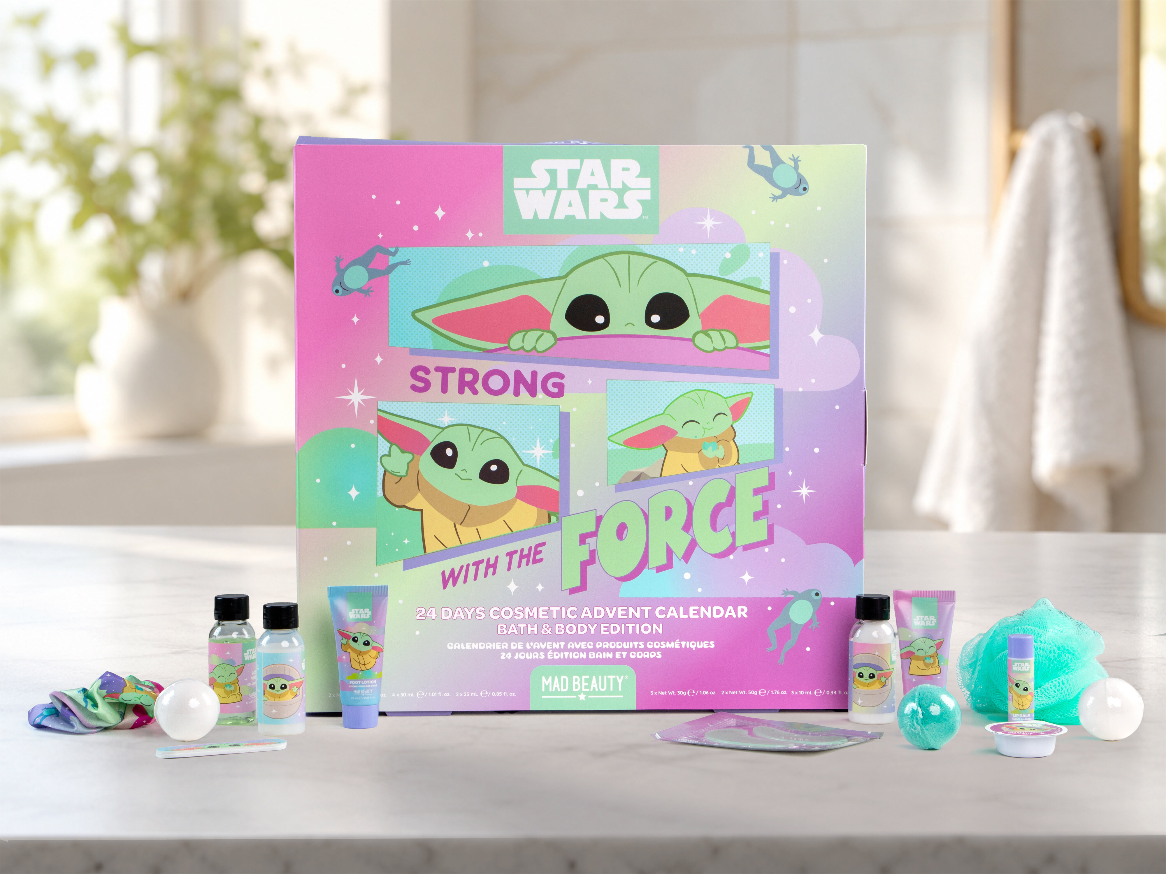 Baby Yoda adventskalender bad & kroppsvård