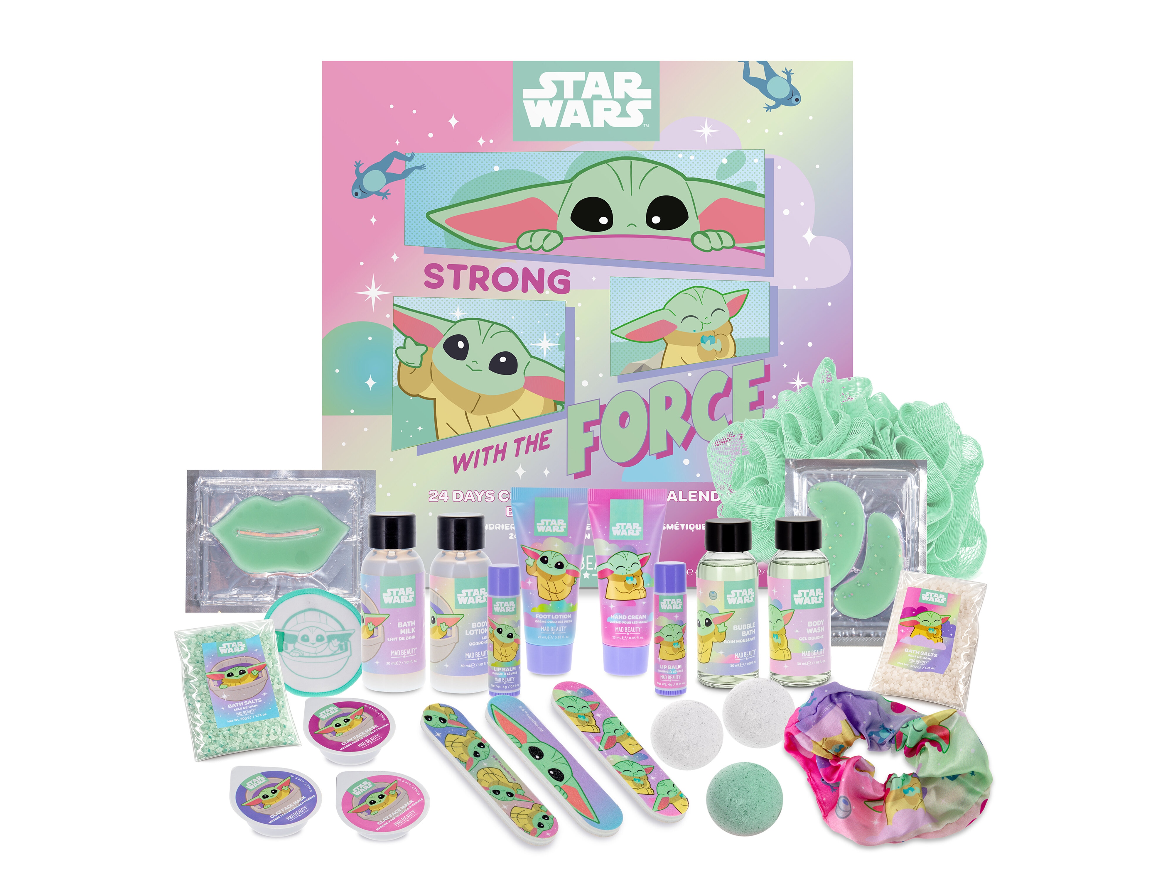 Baby Yoda adventskalender bad & kroppsvård