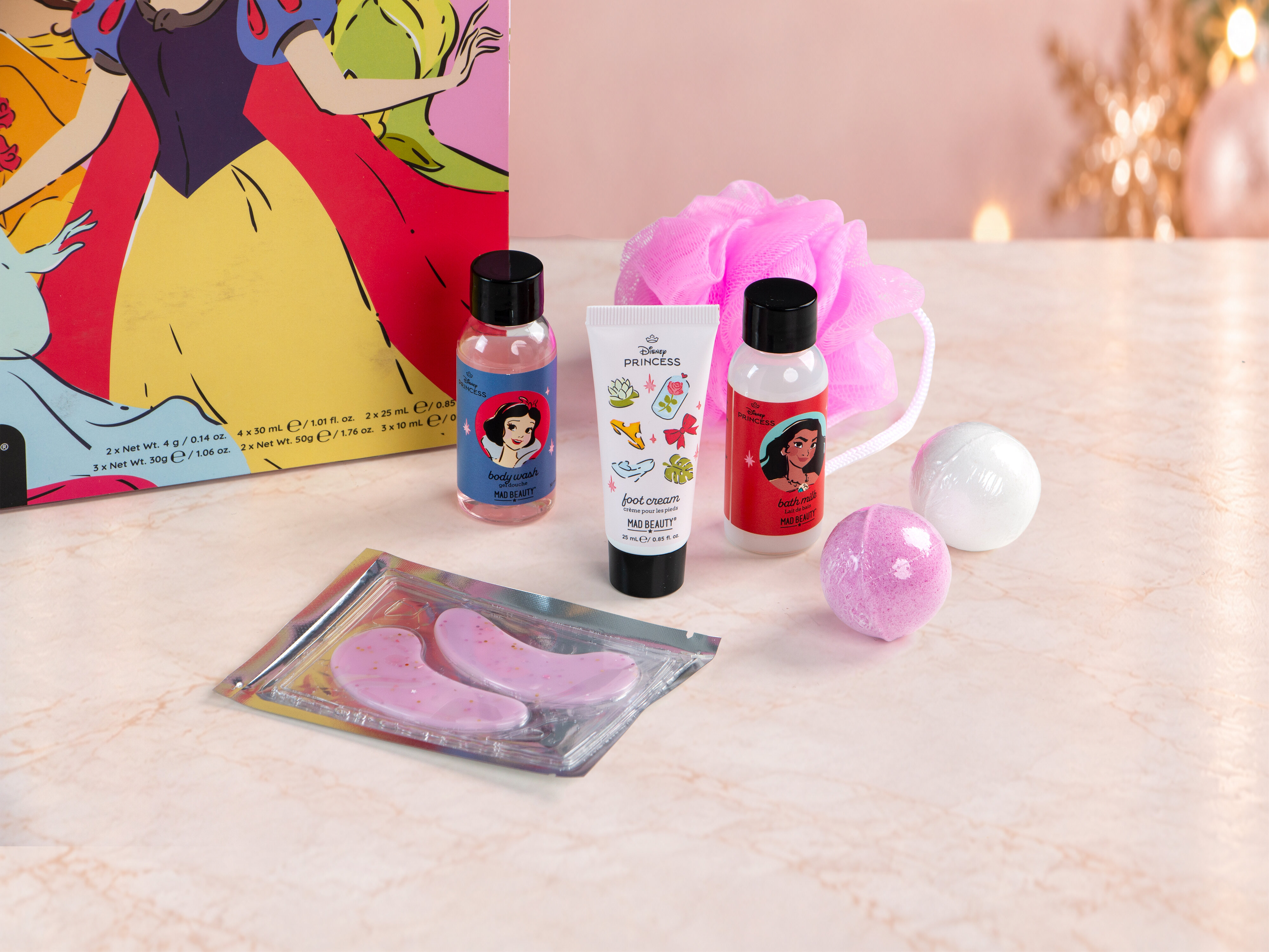 Disney Princess adventskalender bad & kroppsvård