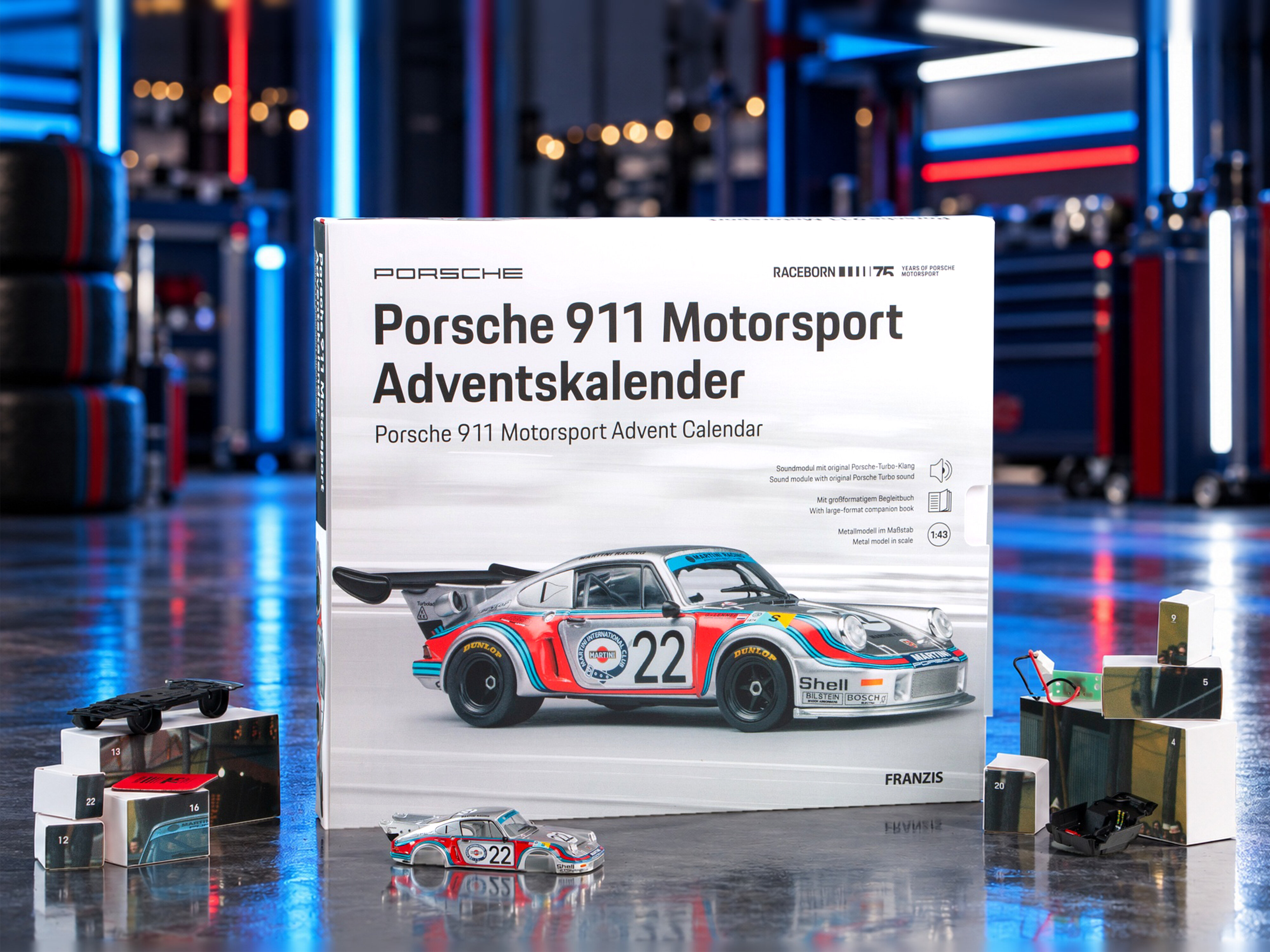 Porsche 911 Motorsport julekalender 2026