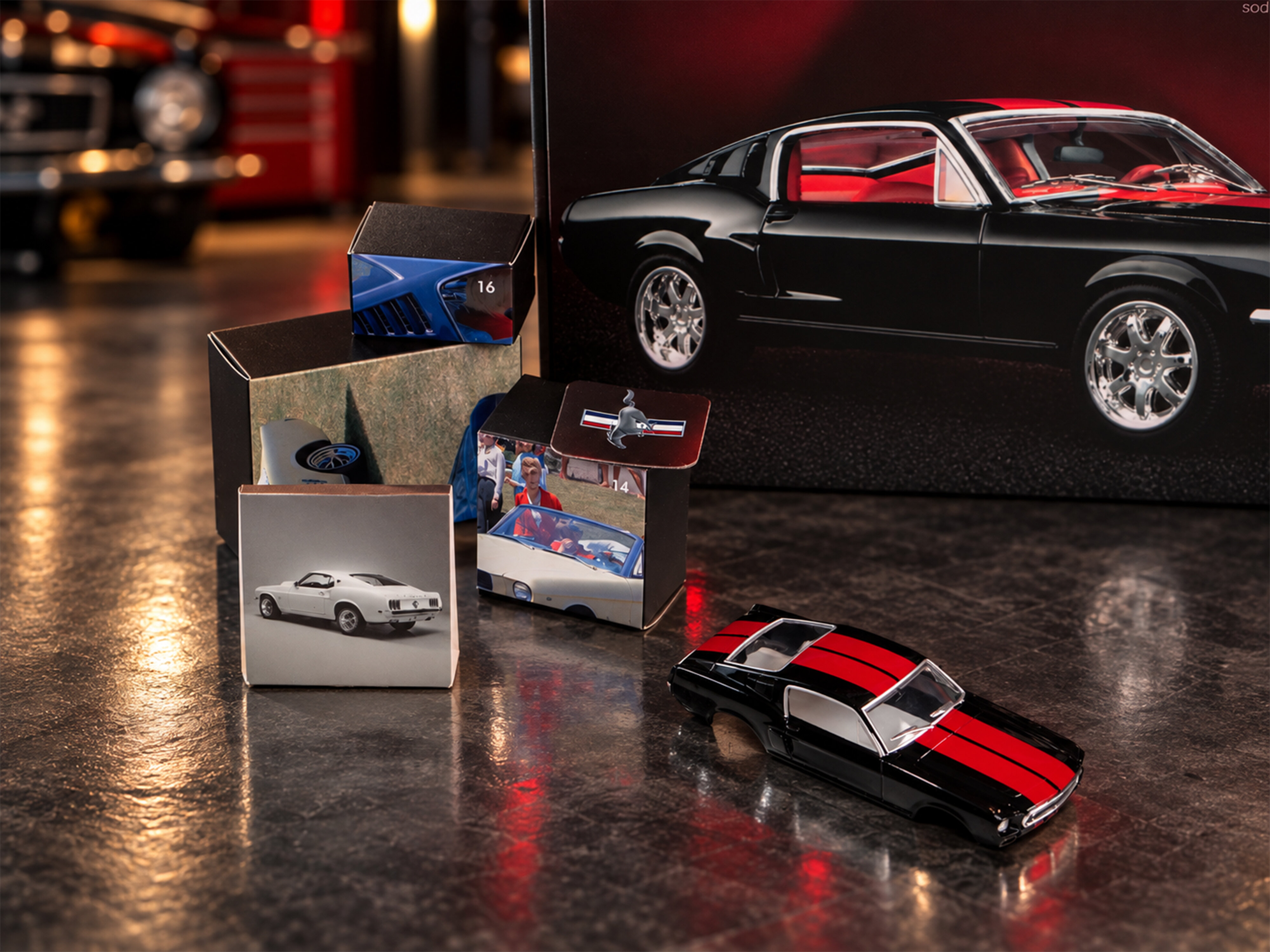 Ford Mustang adventskalender