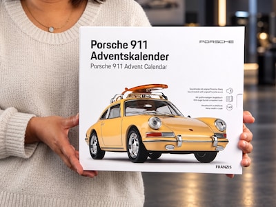 Porsche 911 surfboard adventskalender