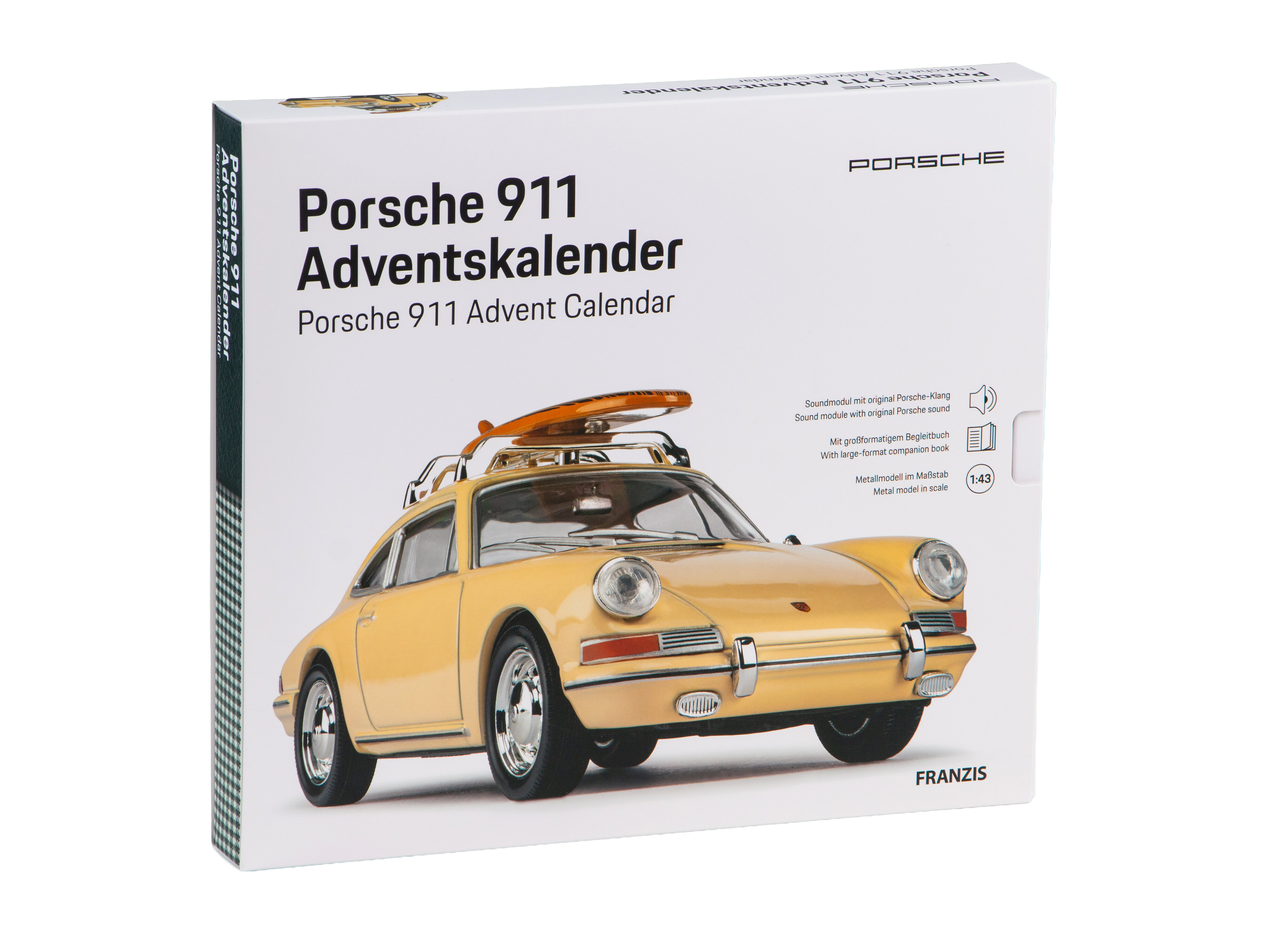 Porsche 911 surfboard adventskalender 