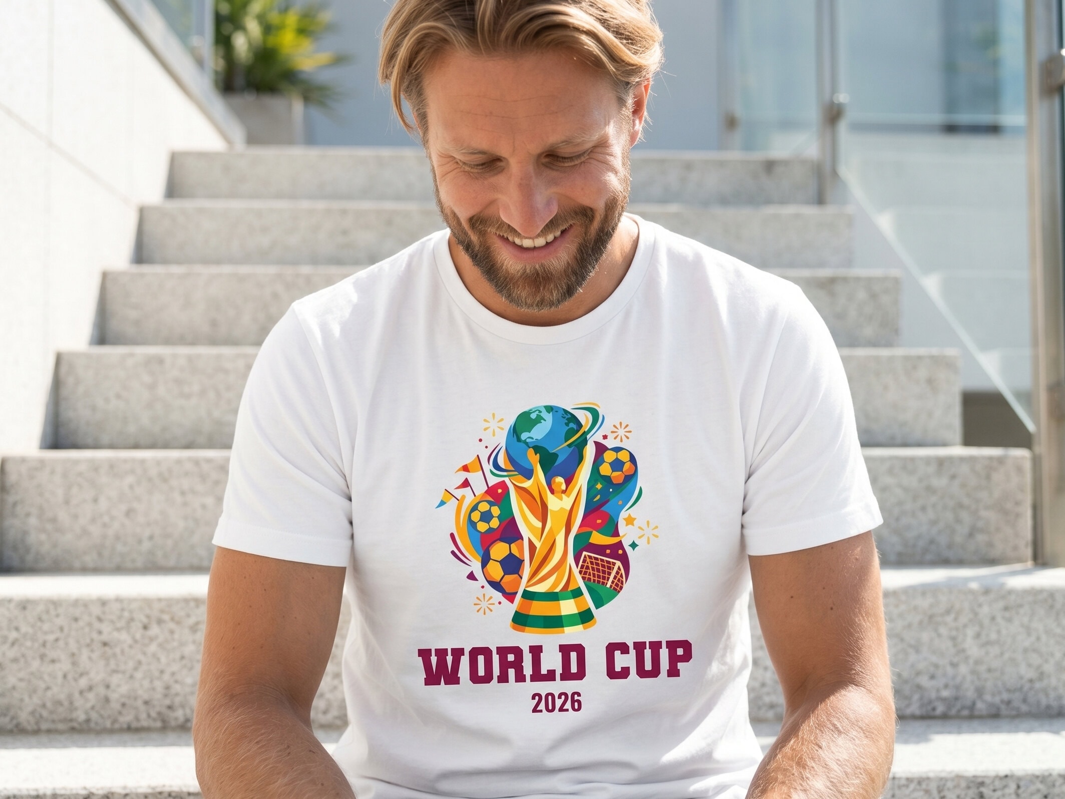 T-shirt med Egen Design - Fotbolls VM