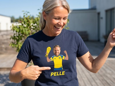 T-shirt med Egen Design - Fotbolls VM