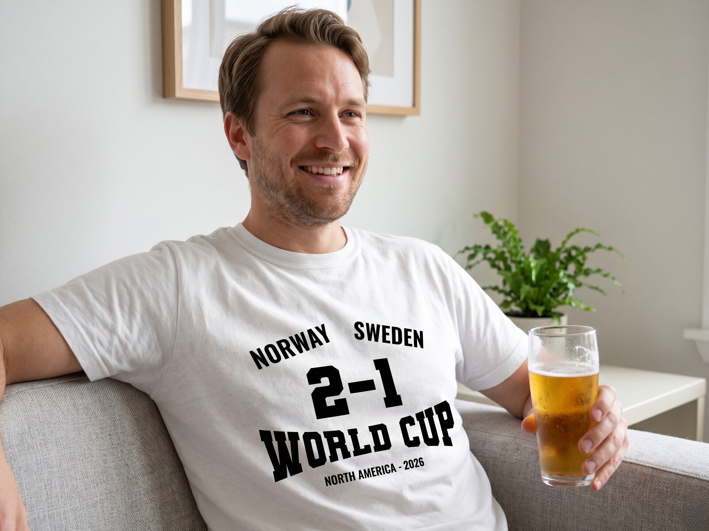 T-shirt med Egen Design - Fotbolls VM