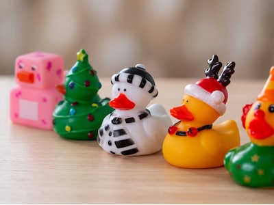 Julekalender med badeænder