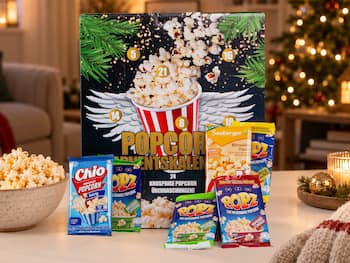 Julekalender med mikropopcorn