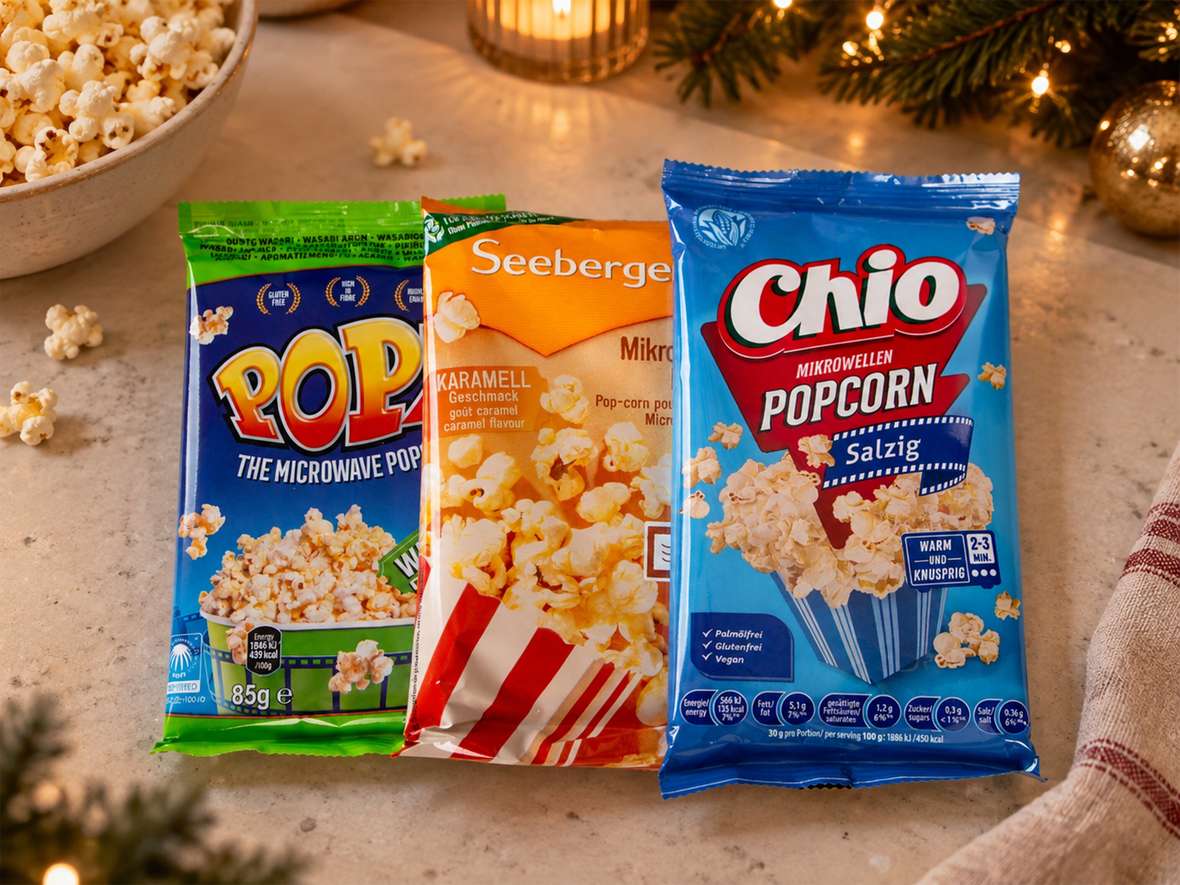 Mikropopcorn-joulukalenteri