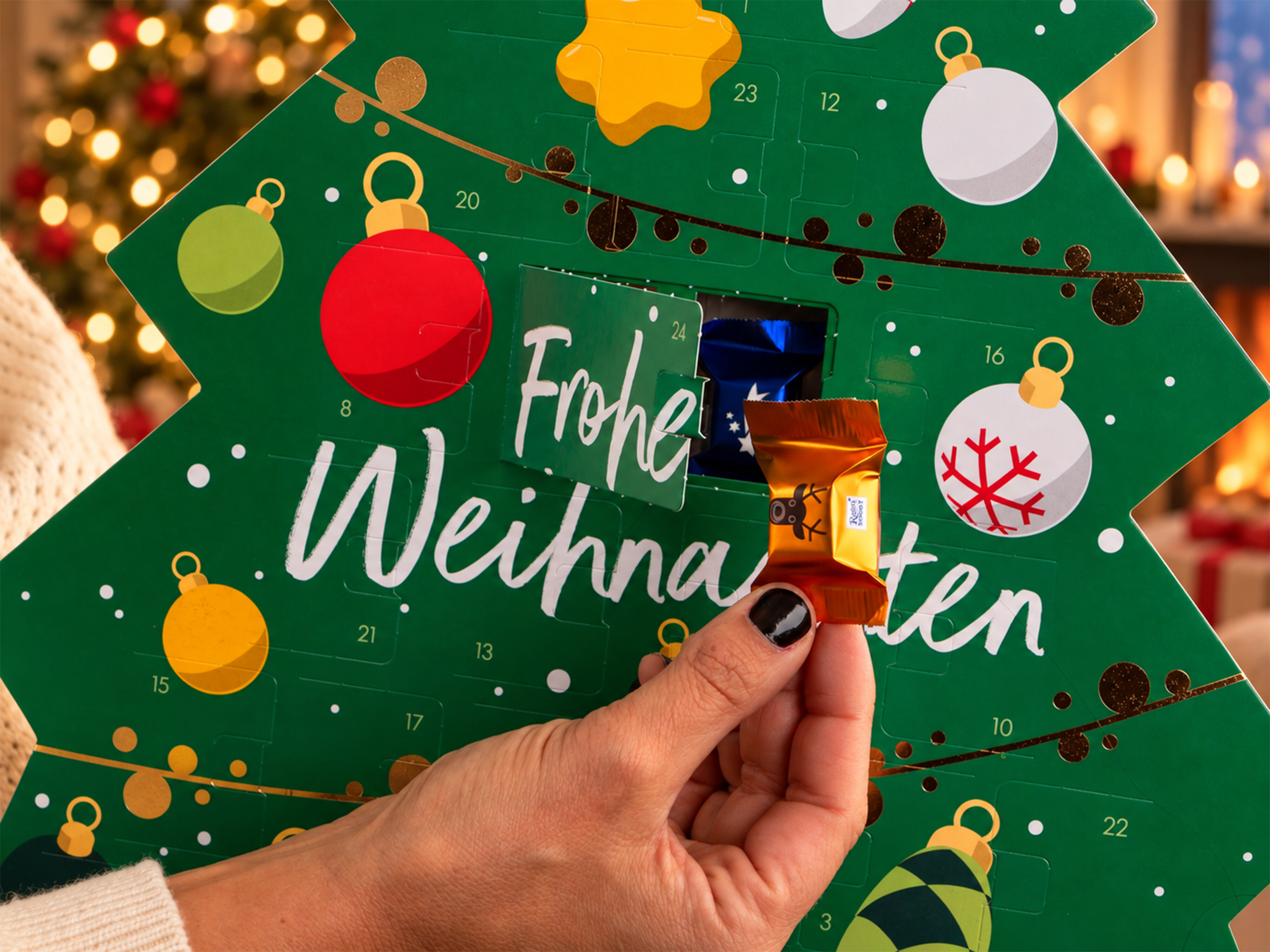 Ritter Sport chokladkalender