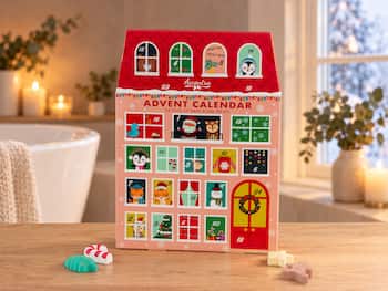 Adventskalender mit Badebomben
