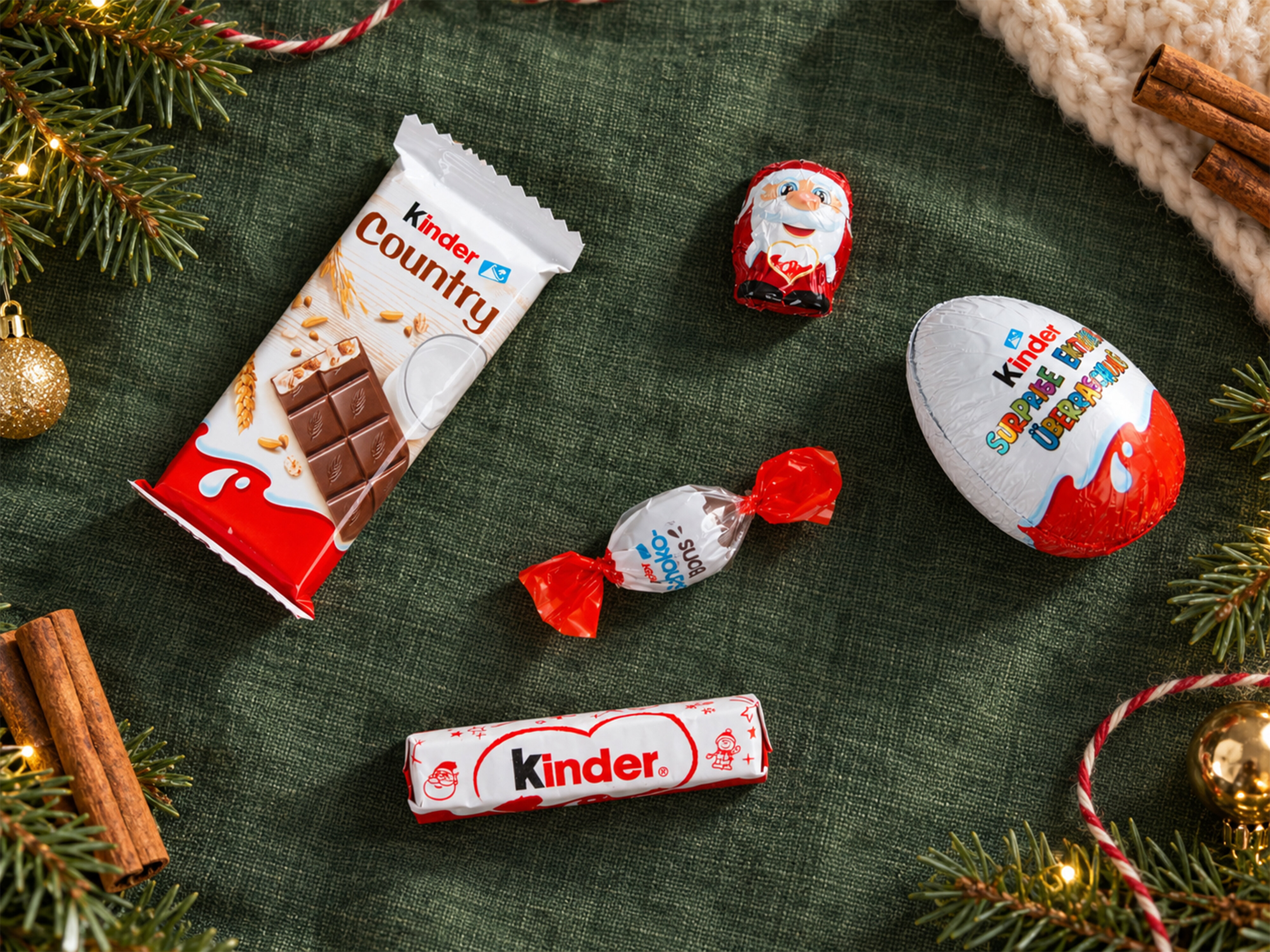 Kinder adventskalender tåg