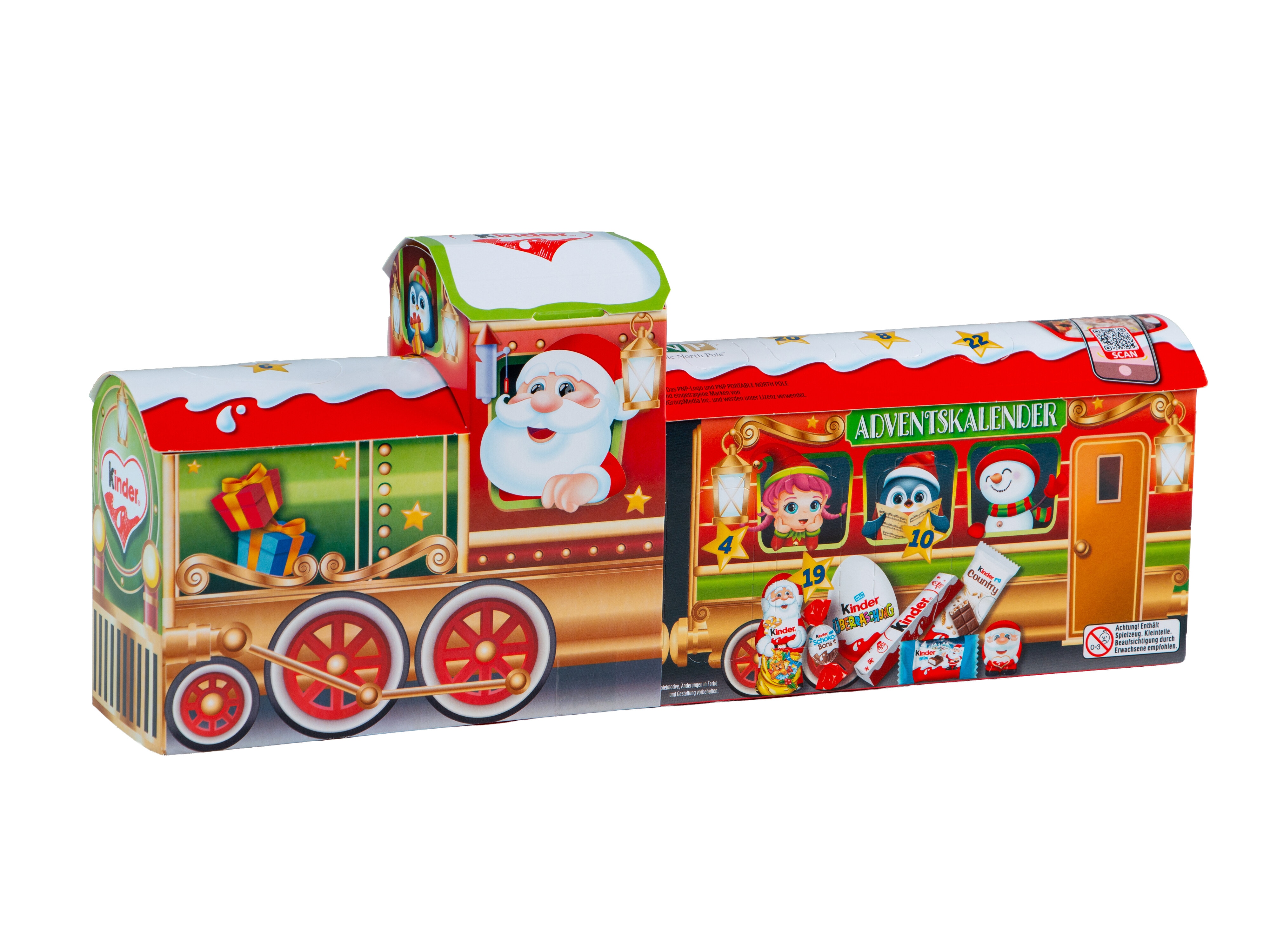 Kinder adventskalender tåg