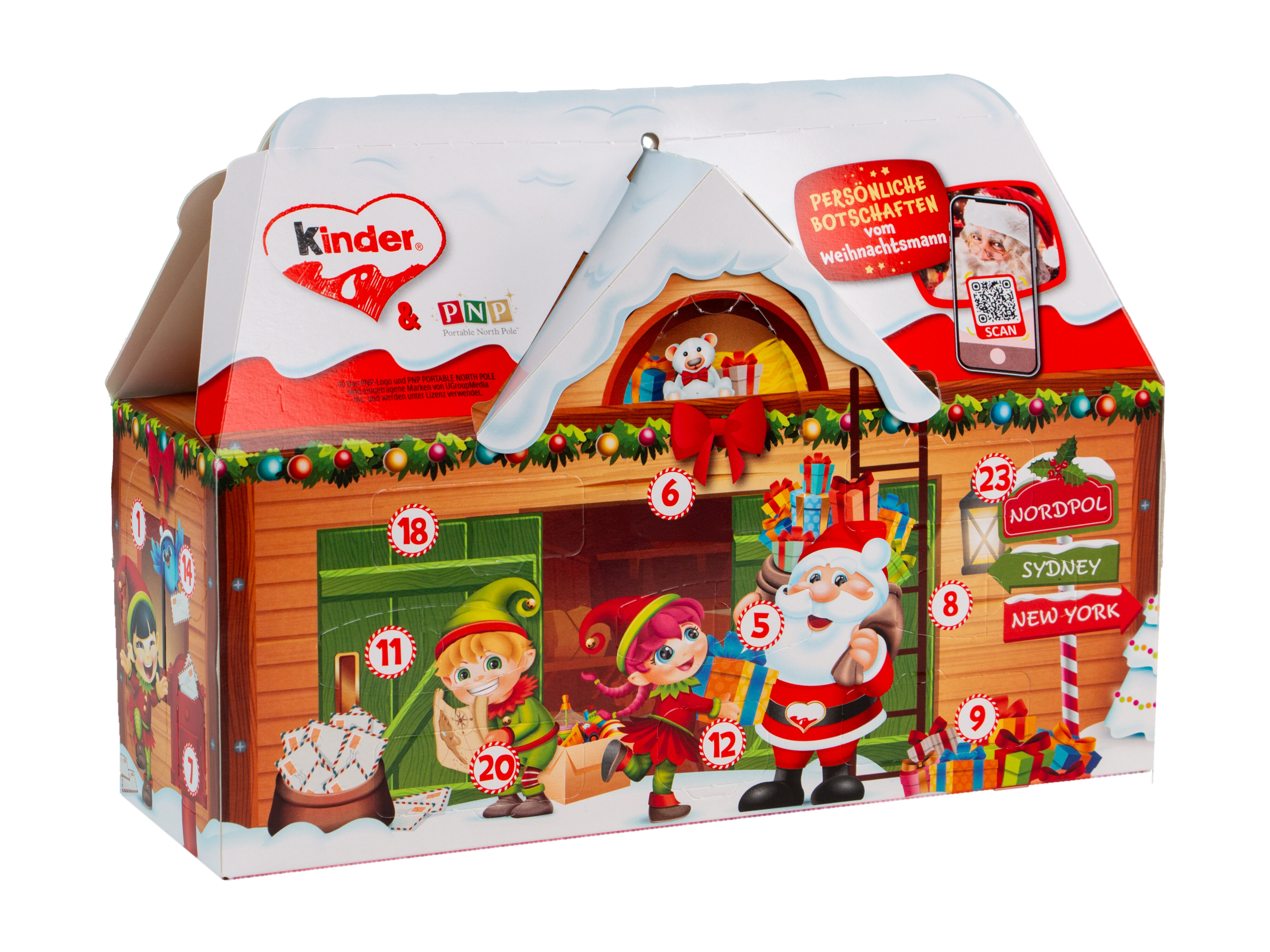 Kinder Joulukalenteri Talo