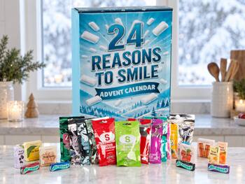 Adventskalender med tuggummi
