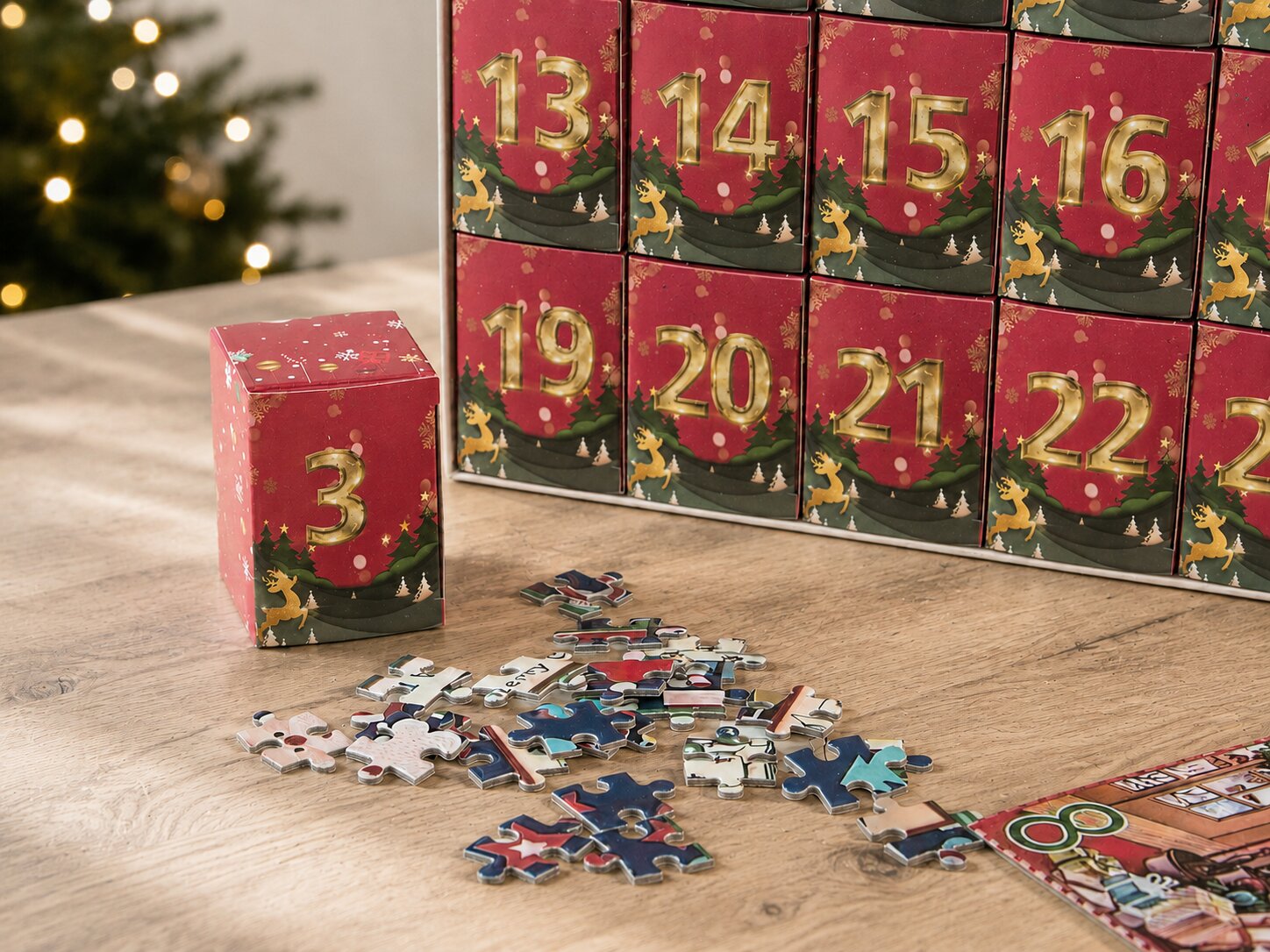 Premium Puzzlekalender 1008 Teile