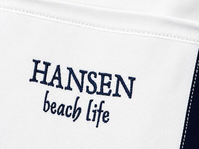 Strandtasche mit eigenem Text