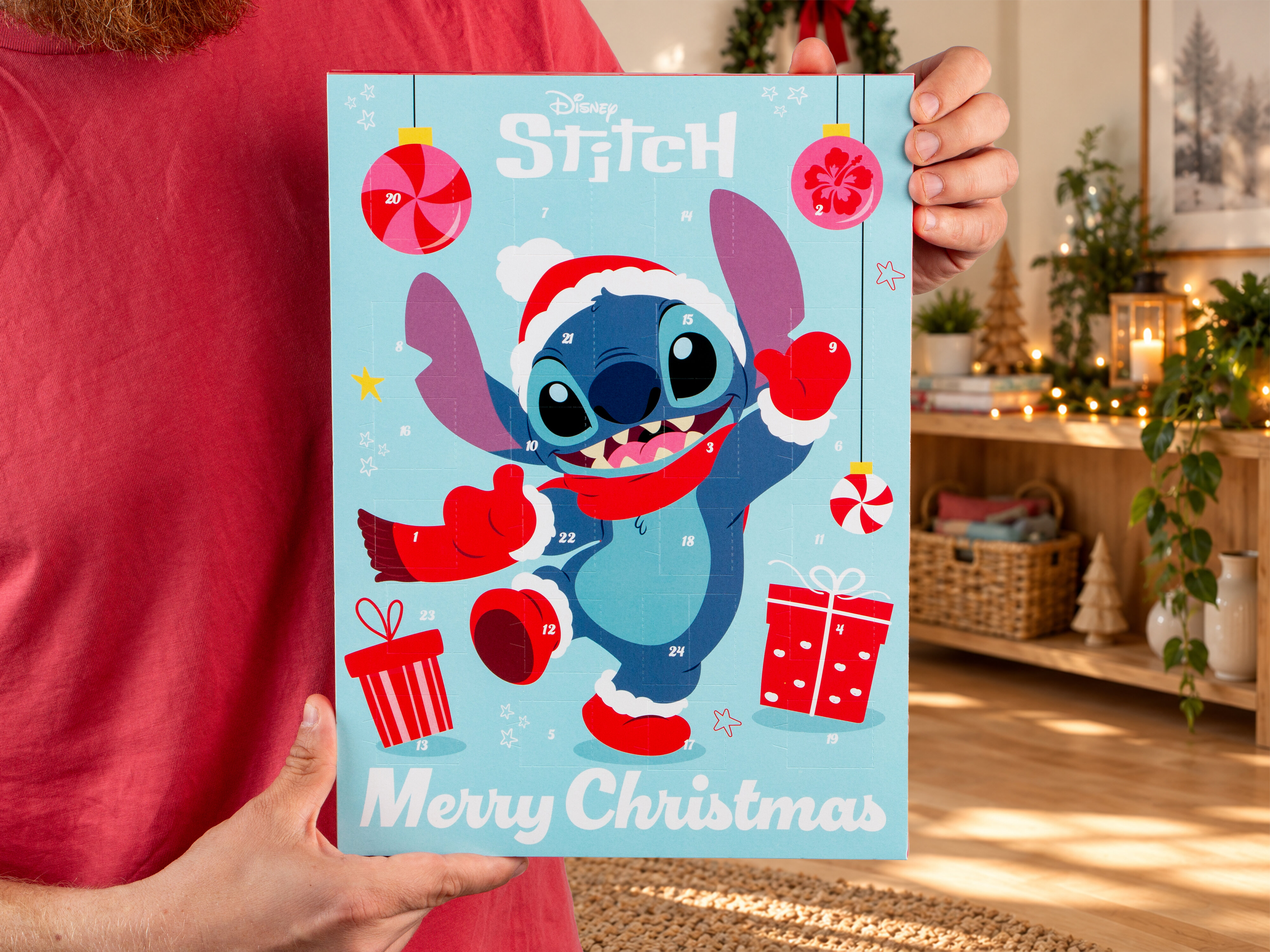 Stitch-suklaakalenteri