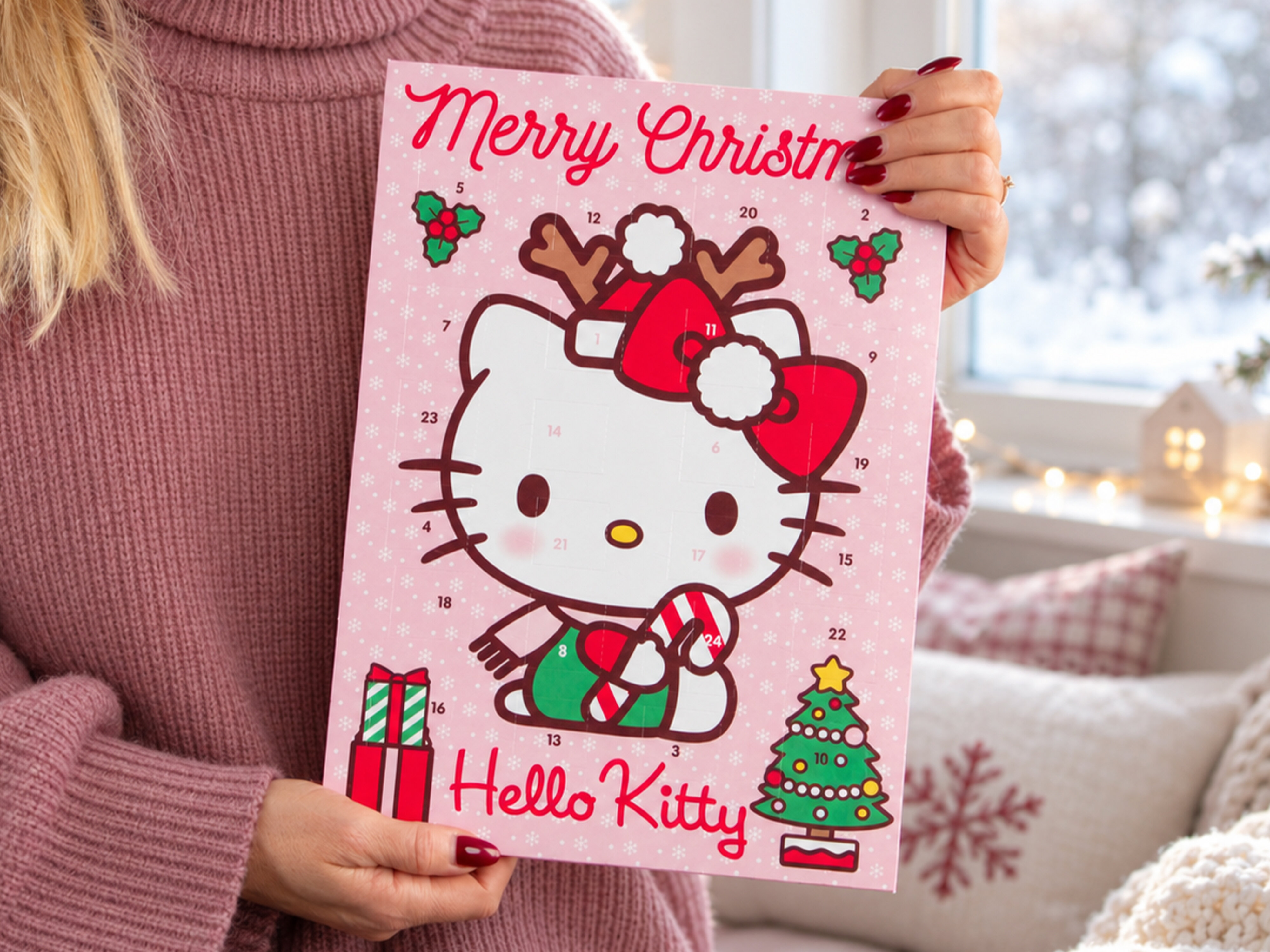 Hello Kitty -suklaakalenteri