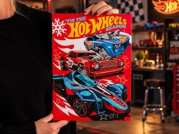 Hot Wheels -suklaakalenteri