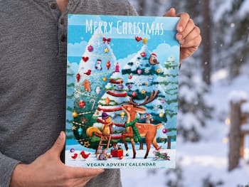 Vegaaninen suklaakalenteri