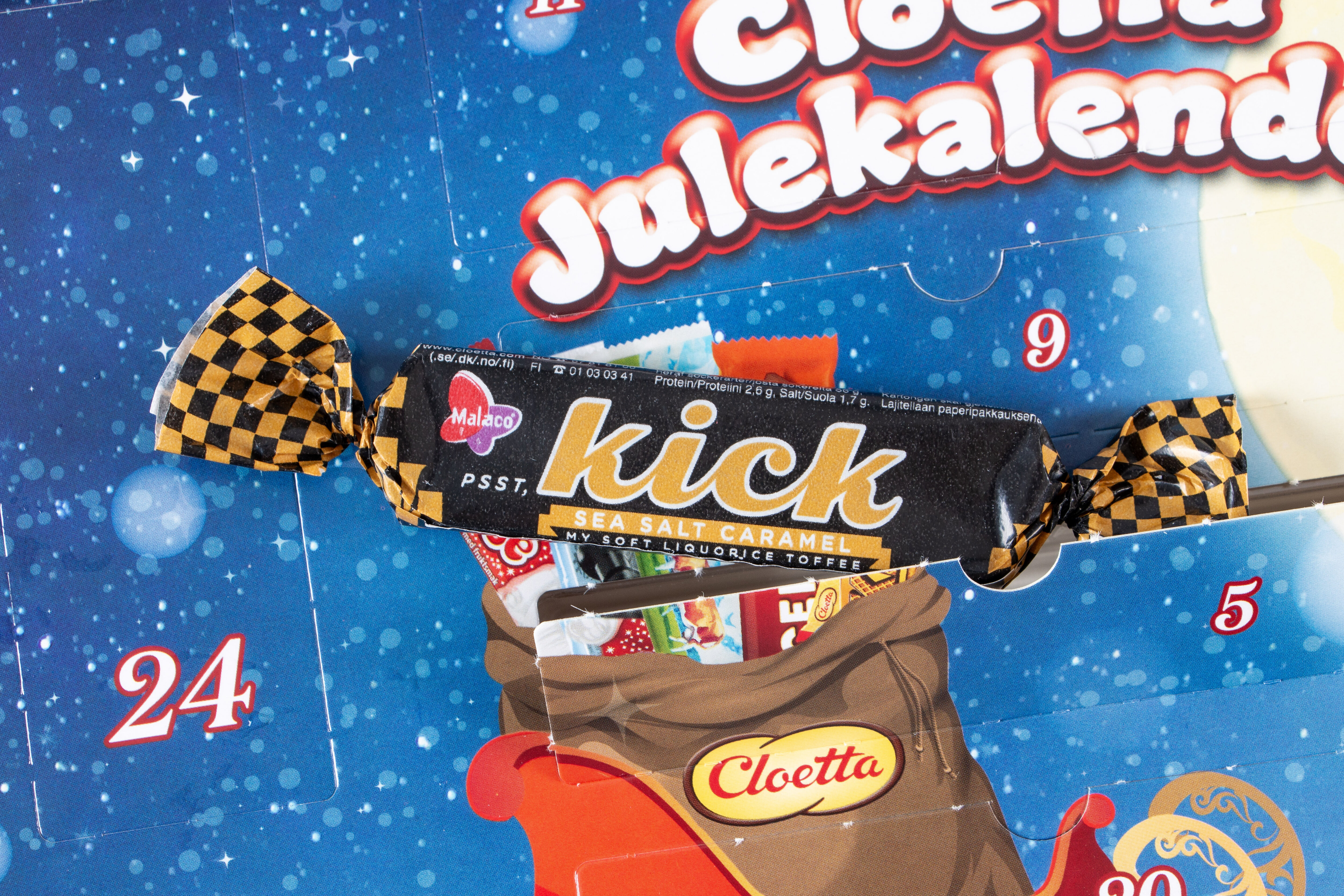 Cloetta favoritter adventskalender