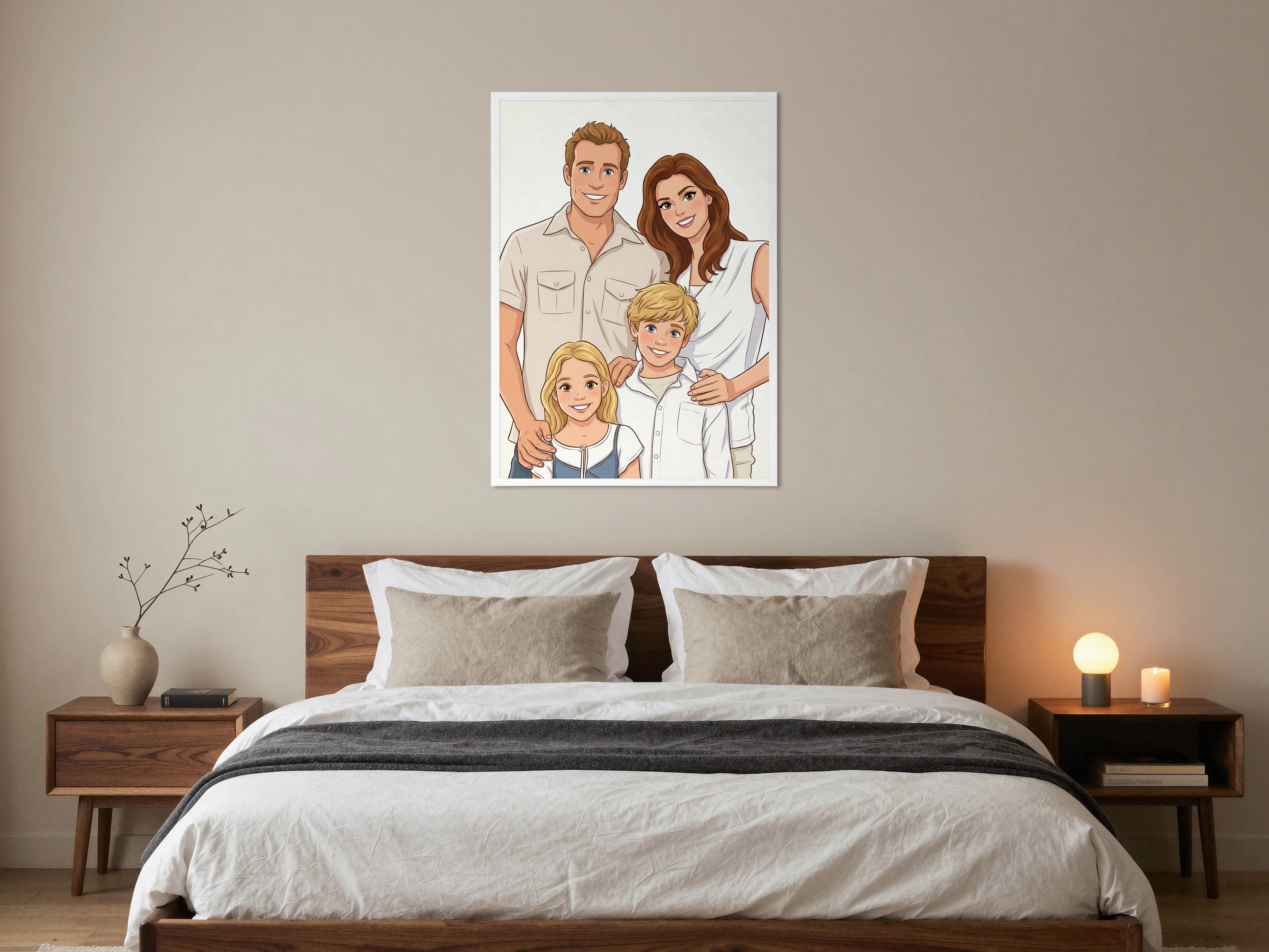 Fotoposter mit KI Druck