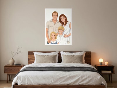 Fotoposter mit KI Druck