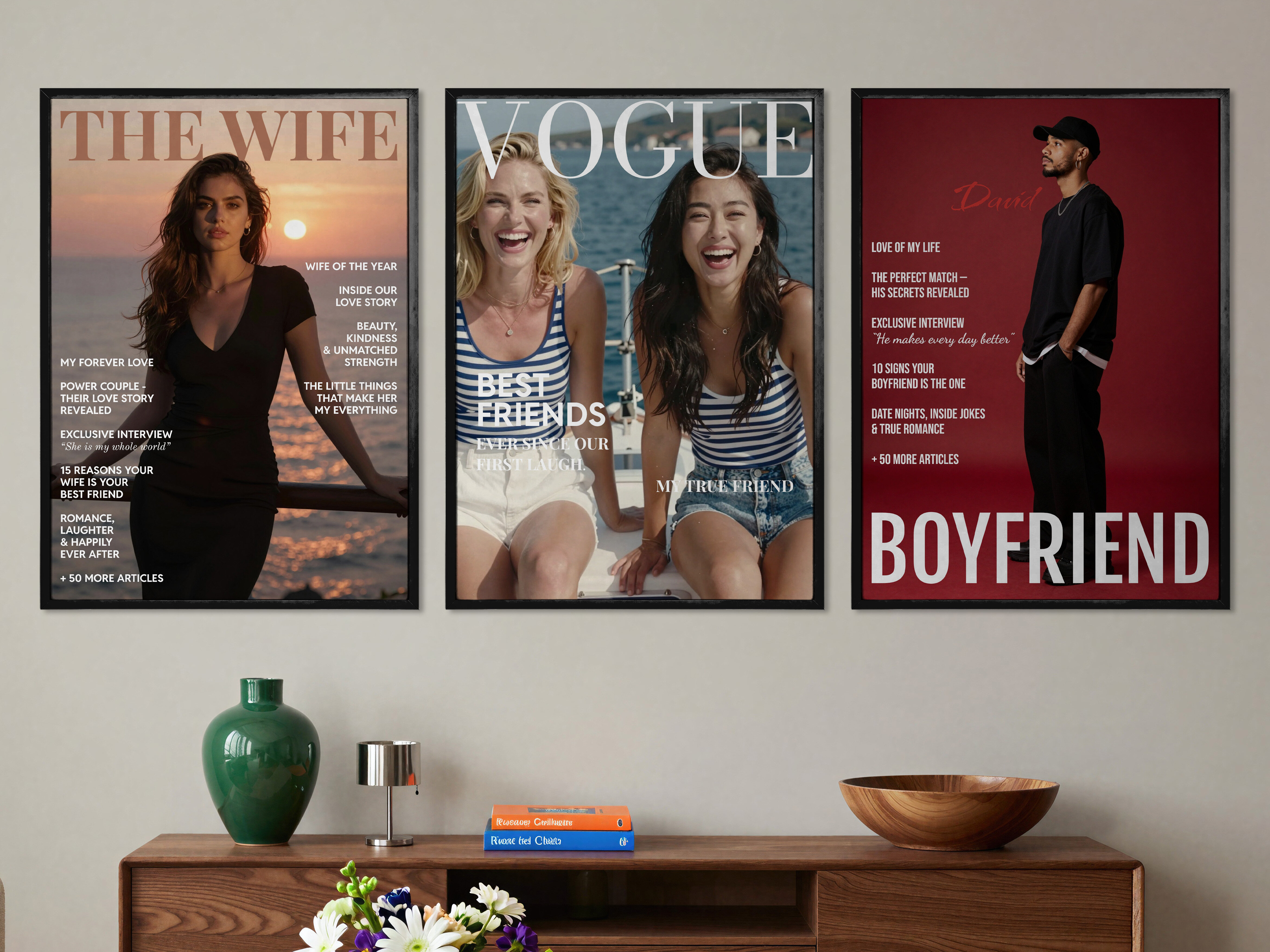 Fotoplakat - Magazine cover