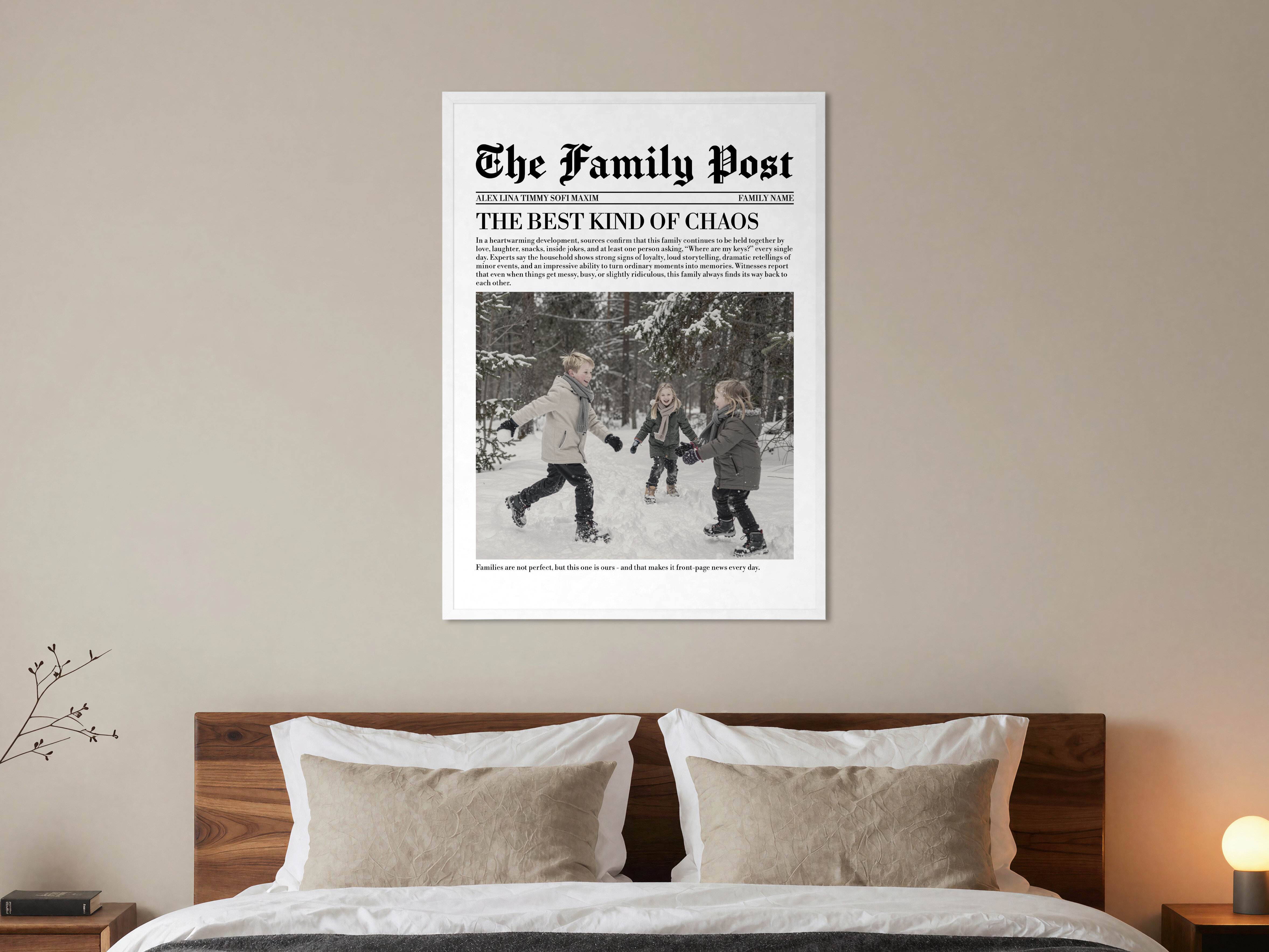 Fotoplakat - Magazine cover