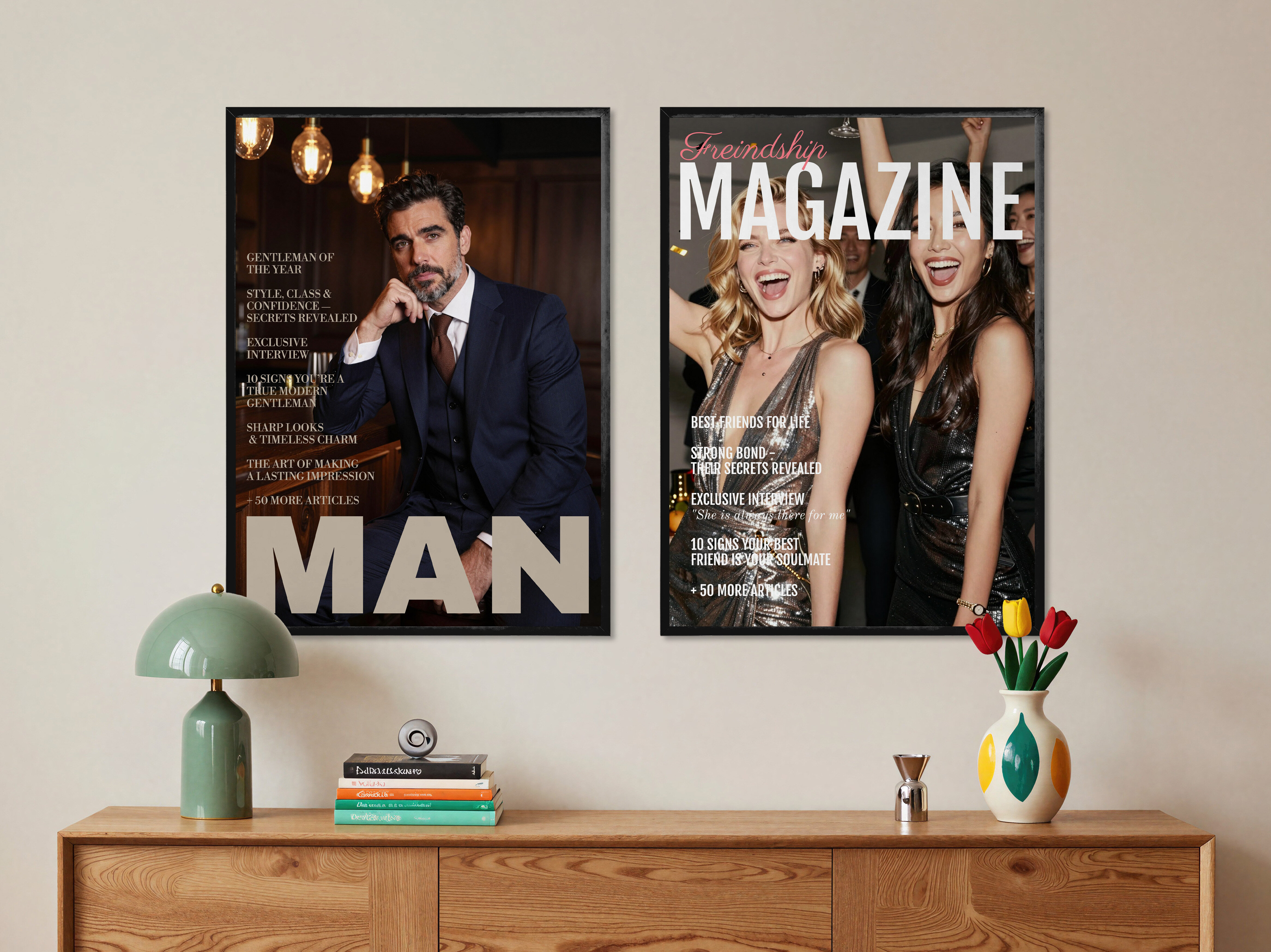 Fotoplakat - Magazine cover