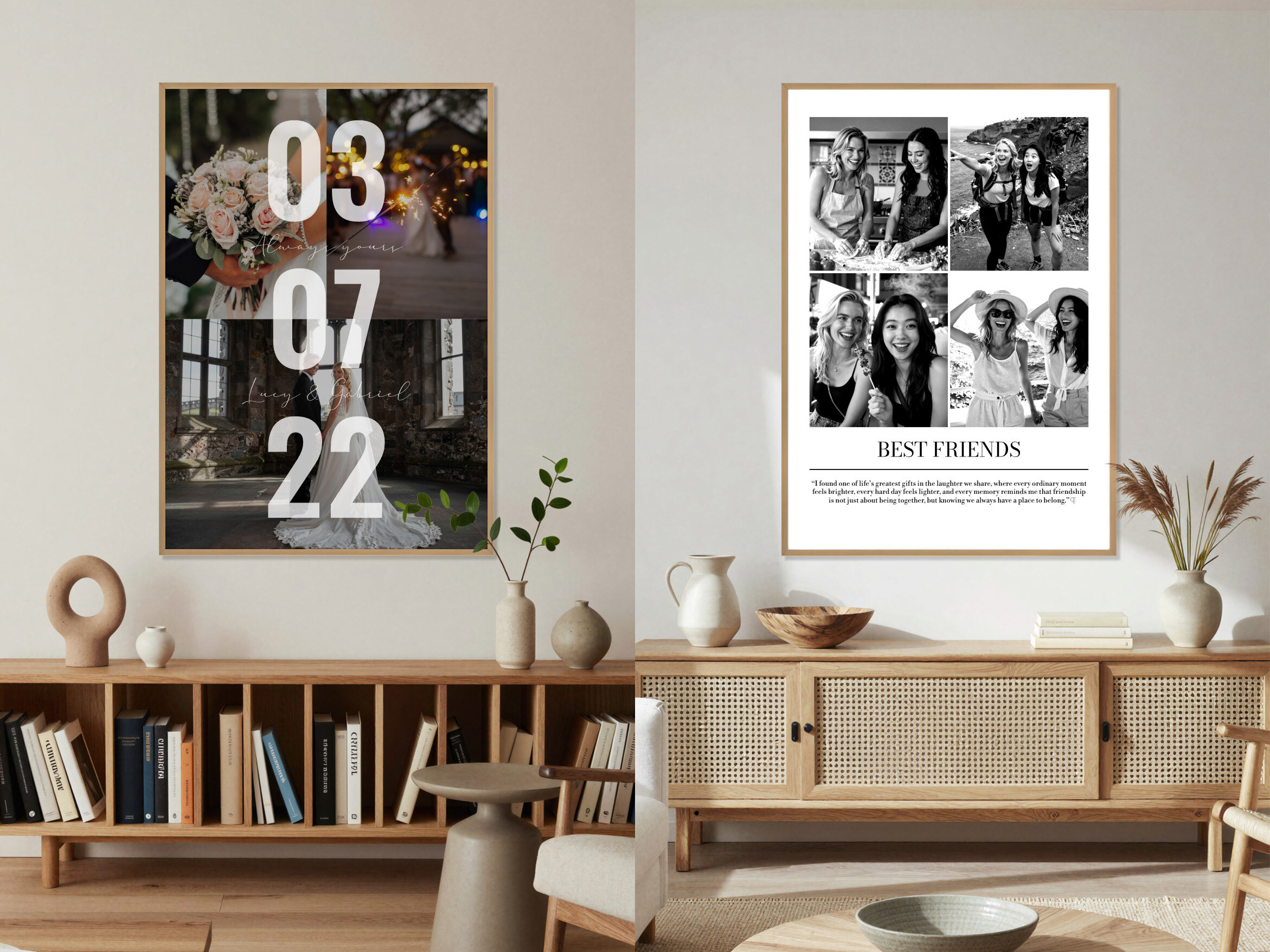 Fotoplakat collage