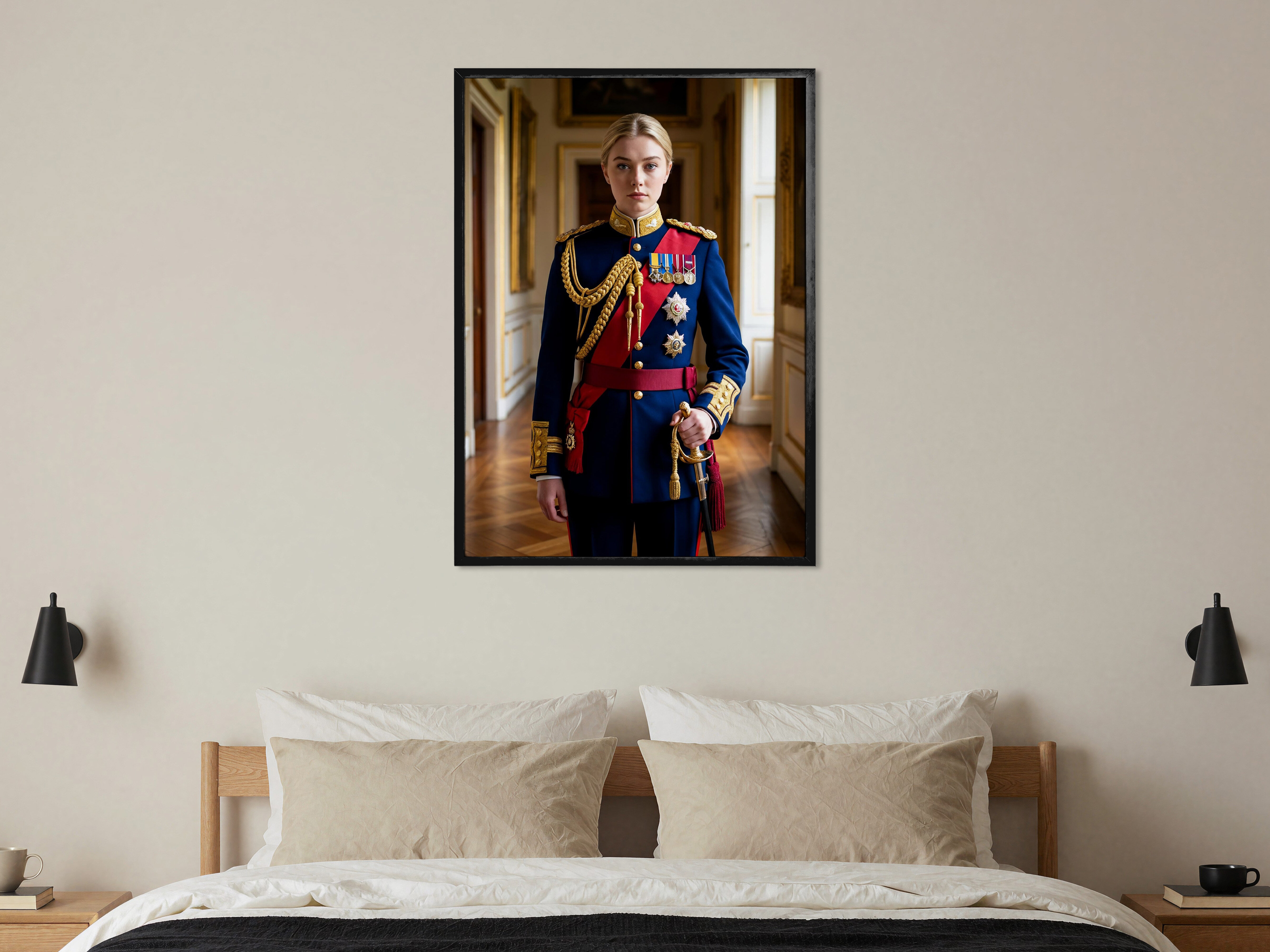 Fotoposter - Kungligt porträtt
