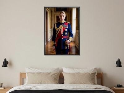 Fotoposter - Kungligt porträtt