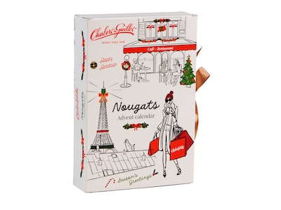 Julekalender med fransk nougat - Chabert & Guillot