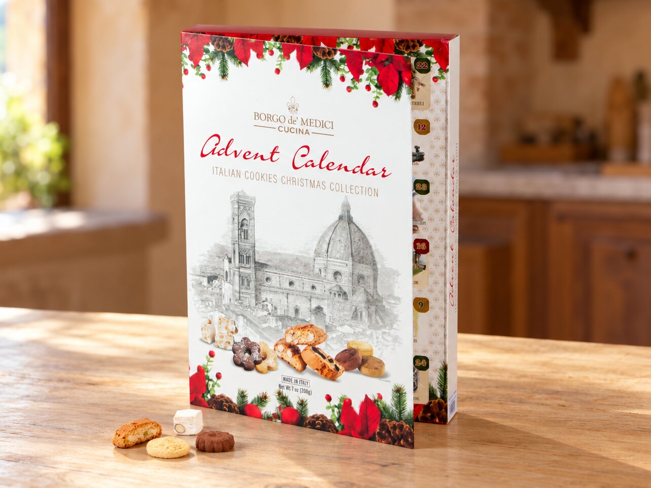 Borgo de Medici Adventskalender mit toskanischen Keksen